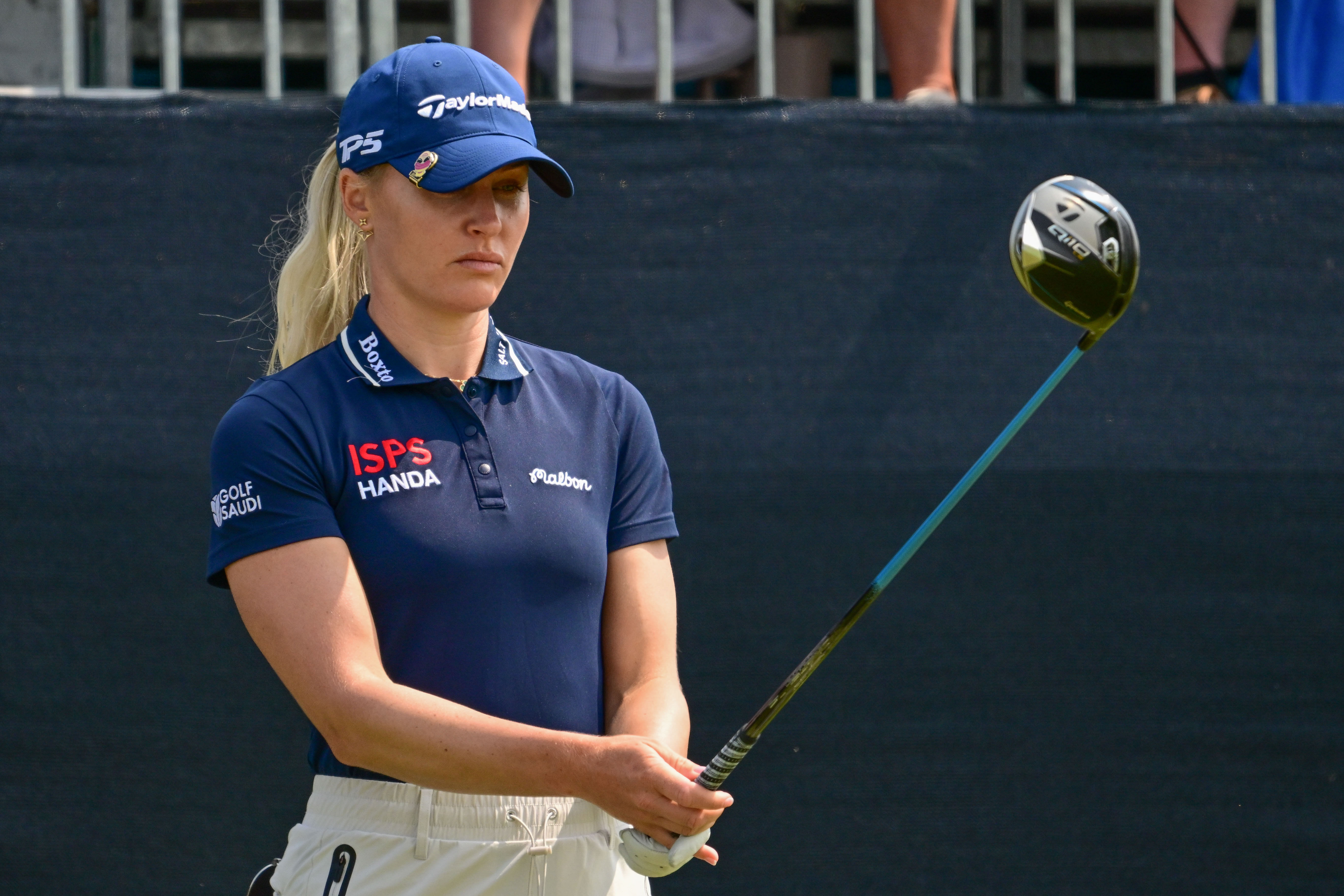 Charley Hull wants to run a record 5K (Image via Imagn)